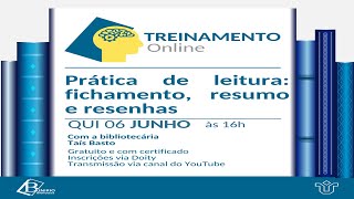 Prática de Leitura para Fichamento Resumos e Resenhas [upl. by Cris282]