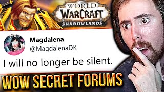 Ignored amp Insulted Asmongold Reacts to WoW Feedback Crew Exposing Shadowlands Devs [upl. by Adnwahsar]