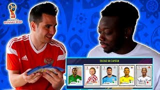 KOKO DC y YO ¿SUPERAMOS a ROBERT PG  FUT DRAFT con PEGATINAS del MUNDIAL RUSSIA 2018 de PANINI [upl. by Honoria]