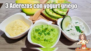 ADEREZOS SIN MAYONESA con yogurt griego 1 [upl. by Langill]