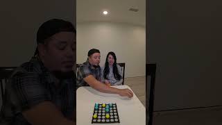 Bounce Ball With Us couplegame challenge juegosdemesa funny games boardgames fun familyfun [upl. by Raynard]