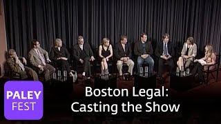 Boston Legal  David E Kelley on Casting the Show Paley Center 2006 [upl. by Zarger]