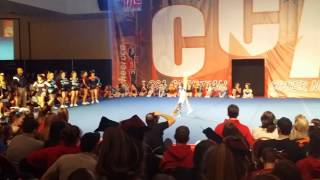 Madelyn Dalness tumble pass at Nationals [upl. by Rachaba459]