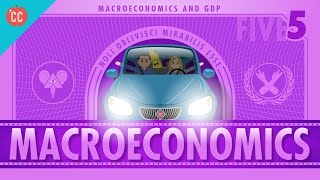 Macroeconomics Crash Course Economics 5 [upl. by Oleta]