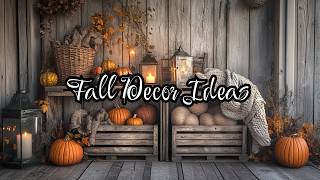 10 Beautiful DIY Farmhouse Fall Decor Ideas for a Cozy Autumn Vibe [upl. by Colis]