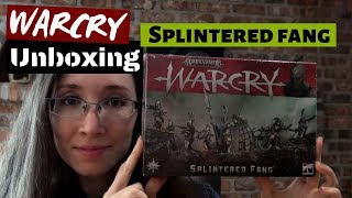 WARCRY Splintered Fang Unboxing and Review [upl. by Kenwood]