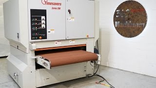 TIMESAVERS 3 HEAD 52quot WIDE BELT SANDER [upl. by Niall]