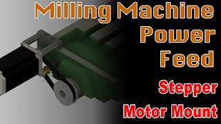 DIY Power Feed for Round Column Milling Machine Part 1 [upl. by Peednus]