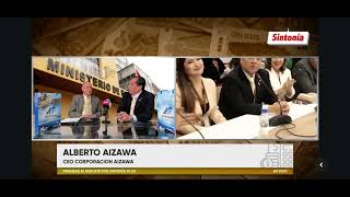 Entrevista a Alberto Aizawa en Sintonía Te Ve [upl. by Nimaynib]