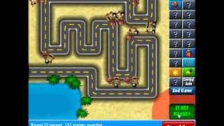 Bloons Tower Defense 4 Challenge 1 Guide [upl. by Nyladnarb]