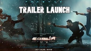 Saaho Trailer Launch  Prabhas Shraddha Kapoor  Bhushan Kumar  Sujeeth  Vamsi Pramod [upl. by Ardied]