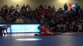 WCWA McLatchy SFU dec McAdoo King 191 finals [upl. by Ykroc]