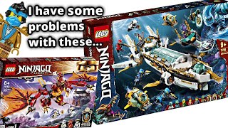 LEGO Ninjago Summer 2021 I REALLY dont like most of these sets [upl. by Slorac924]