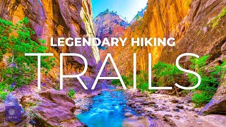 Top 10 Hiking Trails in the World  EXPLORE the Best Trails in the World [upl. by Yltneb]