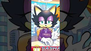 Sasha Cat sonicthehedgehog sallyacorn archiesonic [upl. by Uriiah]