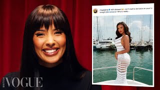 Maya Jama On Her Love Island Gig Vogue Cover amp 13 Other Iconic Instagram Photos [upl. by Zippel364]