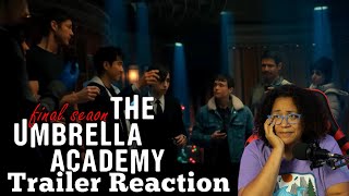 The Umbrella Academy Final Season Trailer Reaction [upl. by Hausmann746]