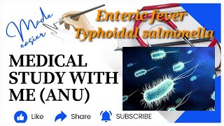 Enteric fever or Typhoidal salmonella microbiology malayalam [upl. by Tigges]