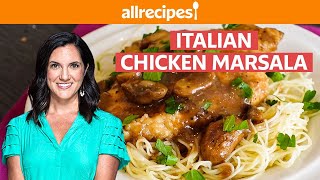 How to Make Italian Chicken Marsala  Quick amp Easy Dinner Ideas  Allrecipescom [upl. by Yehtomit]