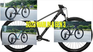 2023 Trek Marlin 6 Gen 3 Actual Bikes  Specs [upl. by Haase651]