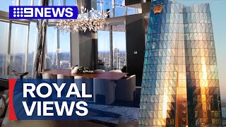 A look inside a twolevel penthouse in Sydney’s Crown Hotel  9 News Australia [upl. by Nariko]