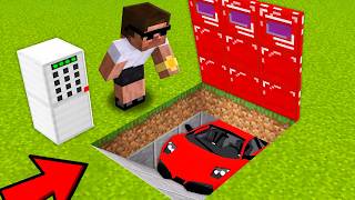 I Made a Hidden Base for Supercar in Minecraft [upl. by Milburn]