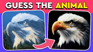 Guess the Hidden Animal by ILLUSION 🐶🐵🐈 Easy Medium Hard levels Quiz [upl. by Nassah650]