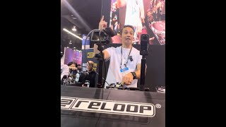 Laidback Luke at Reloop Booth NAMM 2024 [upl. by Shanta]