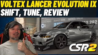 CSR2 Voltex lancer Evolution IX  Shift Tune and Review [upl. by Roper]