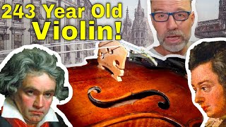 243 Year Old Violin and its amazing story [upl. by Yelyr]