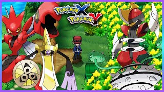 Pokemon X amp Y  How to Get ScizorFerrothornBisharp amp Aegislash [upl. by Roter]