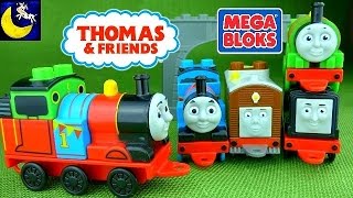 Thomas and Friends Mega Bloks Mix and Match Train Toys Buildable Diesel Toby Percy James Toys [upl. by Enilemme]