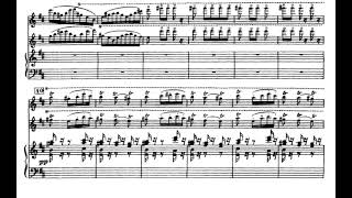 Navarra Op33 P de Sarasate Score Animation [upl. by Valentina]