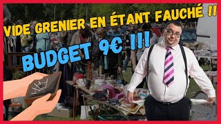 Budget 9 Euros pour ce Vide Grenier [upl. by Nodearb]