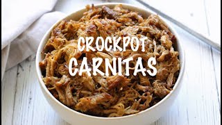 Slow Cooker Carnitas [upl. by Menard97]