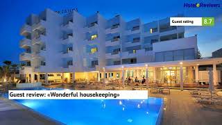 Okeanos Beach Hotel  Hotel Review 2017 HD Ayia Napa Cyprus [upl. by Ris]