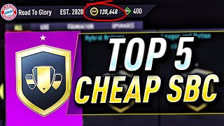 TOP 5 CHEAP SBCS TO COMPLETE FOR GUARANTEED PROFIT FIFA 22 ADVANCED SBCS [upl. by Ladnik]