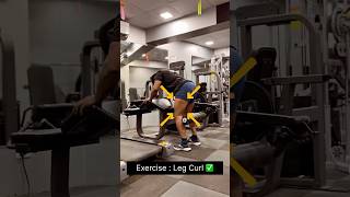 How To Do a Leg Curl ✅🔥🔥🔥 youtube youtubeshorts gym legs workout shortvideo tiktok yt [upl. by Emse]