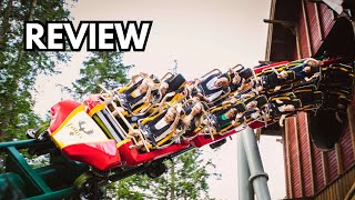 FØNIX REVIEW Tallest and Fastest Roller Coaster in Denmark [upl. by Eelarol600]