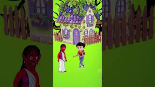 चुड़ैल ने पिंकू को देखलिया  Hindi Cartoon  Tuntuni Cartoon  Cartoon Short cartoon shortvideo [upl. by Nedroj196]