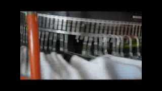 Garment conveyors for dry cleaners  Portabiti Metalprogetti [upl. by Aneg]