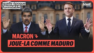 MACRON  JOUELA COMME MADURO [upl. by Ettenyl505]