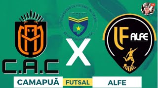 CAMAPUÃ 1quotXquot1 ALFE SEMIFINAL ESTADUAL DE FUTSAL [upl. by Einberger]