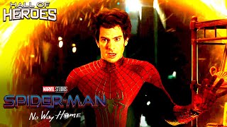 Andrew Garfield Appears  SpiderMan No Way Home  Hall Of Heroes [upl. by Cassilda716]