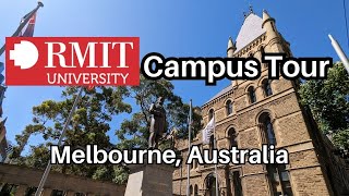 RMIT Melbourne Australia campus tour [upl. by Kitrak]