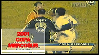 03 2001  Copa Mercosur  Olimpia 0 vs 2 Nacional URU [upl. by Cyndy]