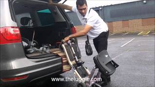 The Luggie Scooter  Lifting amp Handling Demo [upl. by Yhtomit]