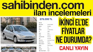 2CR Canlı  26 Eylül  İkinci Elde Fiyatlar Ne Durumda  sahibinden [upl. by Eixirt]