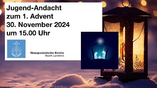 Andacht zum 1 Advent [upl. by Siri825]