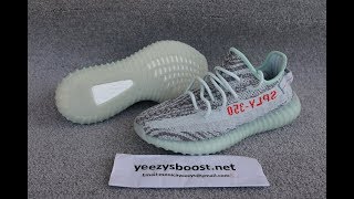 Adidas Yeezy Boost 350 V2 B37571 Blue Tint from yeezysboostnet [upl. by Draneb620]